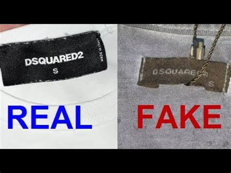 dsquared replica clothing|real vs dsquared t shirt.